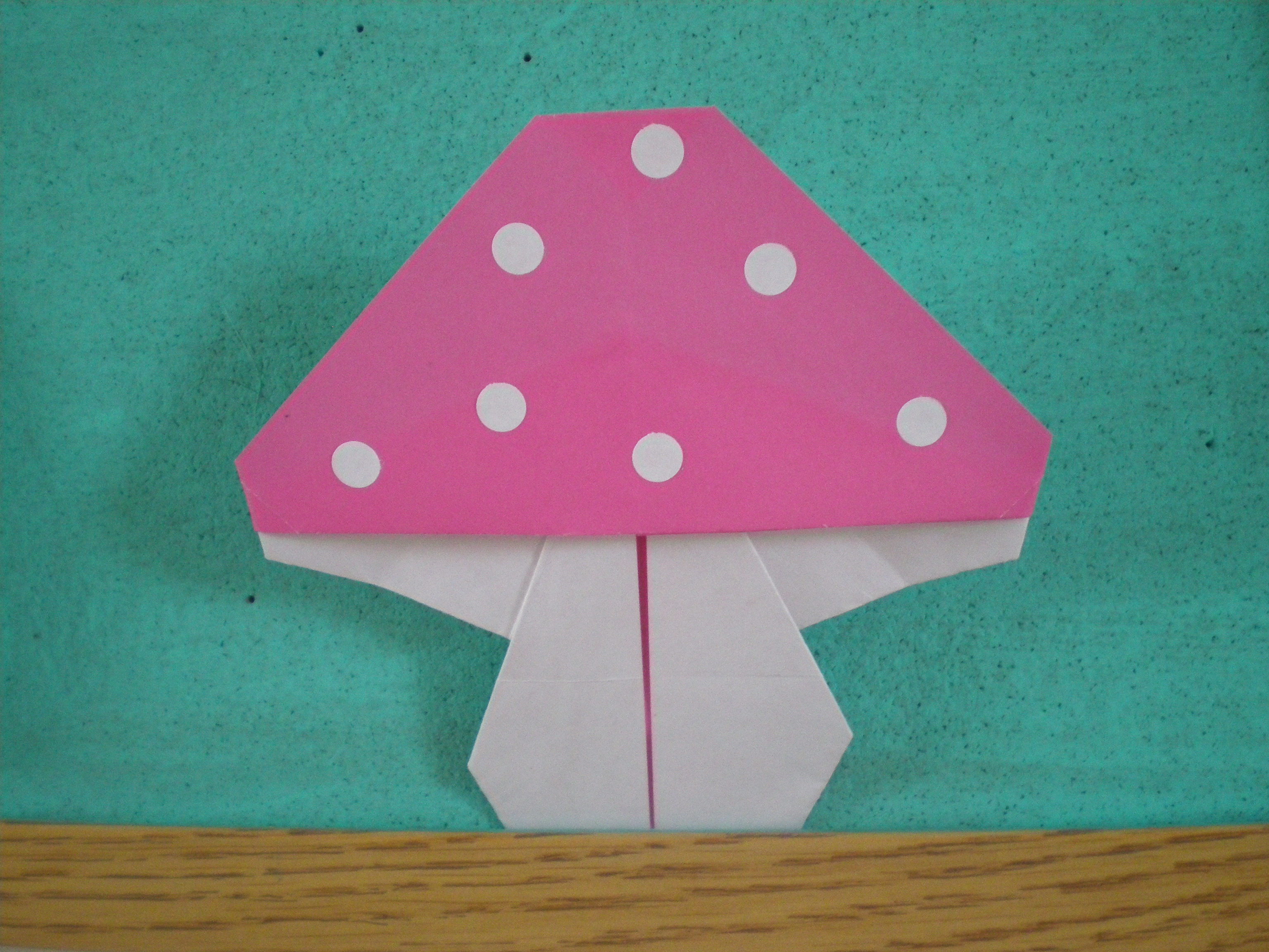 for paper origami leave comment 7 origami march mushroom 2011 origami tags a